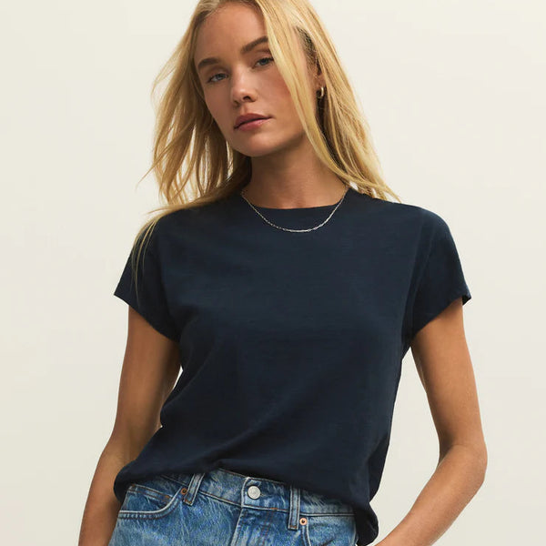 Modern Slub Tee - Indigo