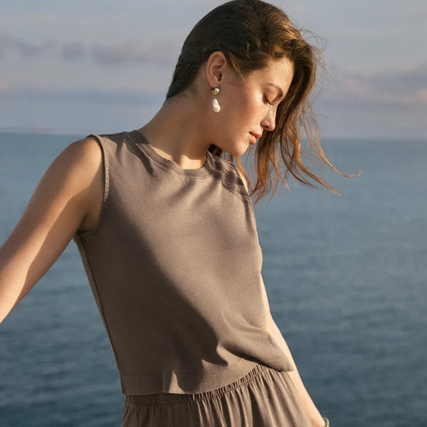 Sloane Cotton Jersey Tank