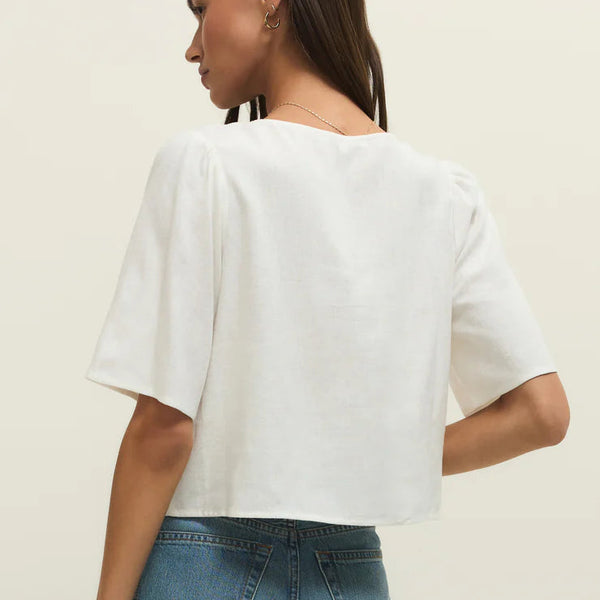 La Belle Linen Top
