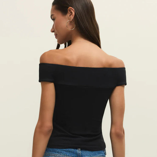 Second Skin Off the Shoulder Top
