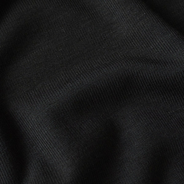 Close-up of black fabric texture