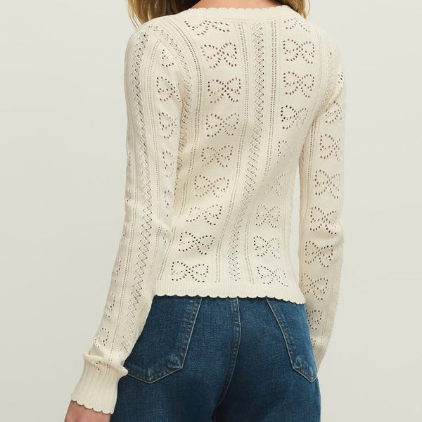 Gema Pointelle Cardigan