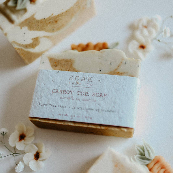 Carrot Top Soap Bar