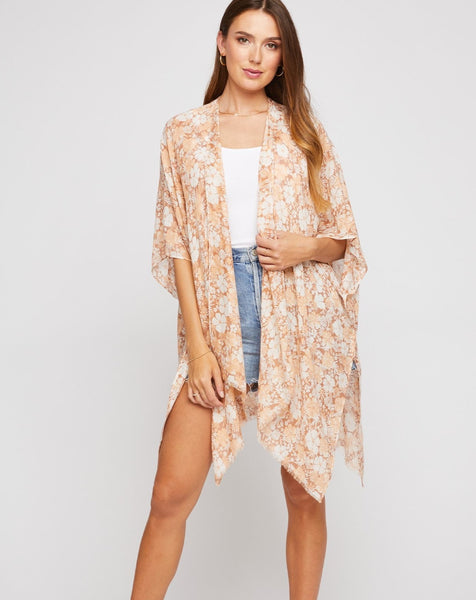 Dawn Cover Up- Ginger Tropic Floral