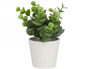 Mini Faux Plant Pot