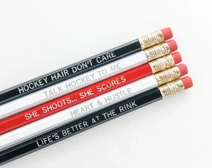 Hockey Pencil Set- Girls