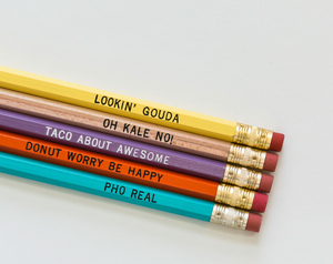 Foodie Pencil Set