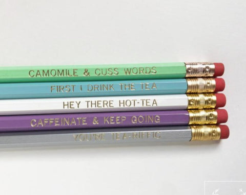 Tea Lover Pencils